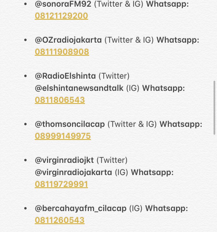 INDONESIA -

list of radio stations &amp; their DJs below: 

HIT THEM UP &amp; REQUEST 

‘HARRIS J x AJ JUNG - KICK DOWN THE DOOR’

Remember, you can still request even if you’re not from Indonesia. 
GO GO GO
🌎🖤
