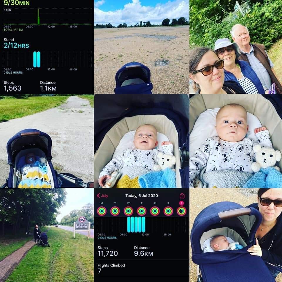 PushForPrems's tweet photo. So many amazing families taking part in our 10000 steps from home sponsored walk today. Already smashed target but please please keep donating. All money raised going to the Trevor Mann Baby Unit #brighton #pushforprems2020 https://t.co/kZDnpD0AnB https://t.co/r1psSBtUTb