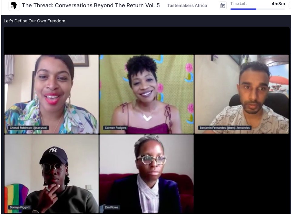 iluv2globetrot's tweet image. Titans doing in it! @TstmkrsAfrica , @CarmenRodgers and Zim Flores, founder of @TravelNoire all on the same panel! Life. #wearethethread