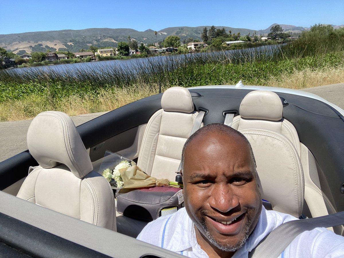 DrJSPatton's tweet photo. Thankful for another day and this place! #CentralCoast #TopDown #SummerDay #ISmile #EssentialRun https://t.co/KxVwSSHSE6