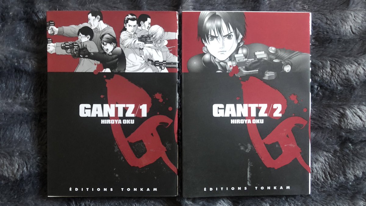 𝐆𝐀𝐍𝐓𝐙ancienne version du manga, elle n'est plus commercialisée, je les revendrai comme les GTO pour acheter les tomes double, j'ai les 2 premiers tomes