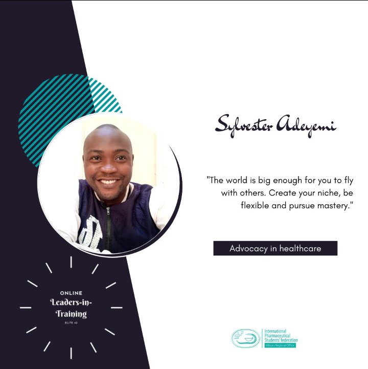 esse_fayv's tweet photo. I'm thankful for your training today sir @RxSylvester Learnt about #advocacy in #healthcare and how we can pursue causes to advance Pharmacy/Pharmaceutical care.
Thank you! @puriitie @MuthoniLilian7
@Grace65065545 and other trainers
#AfROLIT2020
#LITtoremember
#ELITE40 https://t.co/iyk4NNSPFF