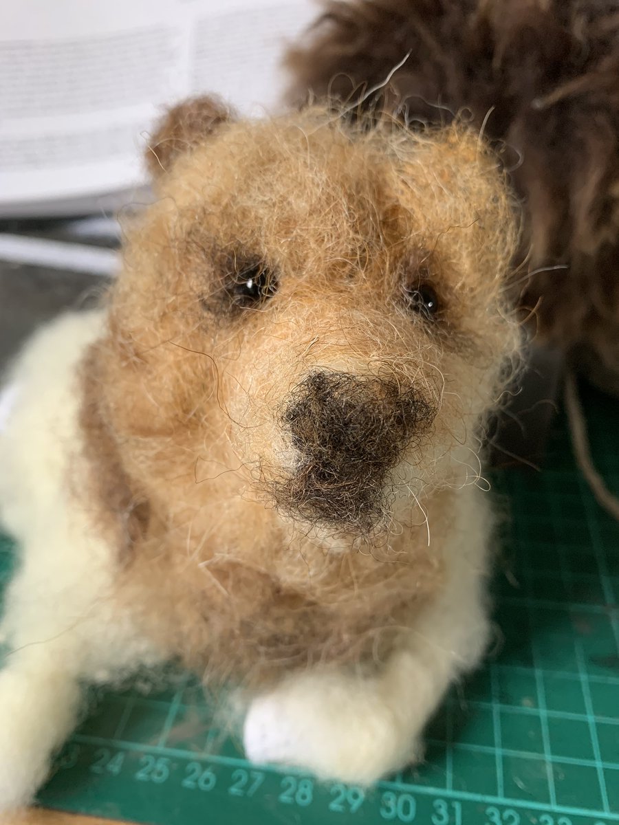 ffinlaysonart's tweet photo. Good evening! I’ve had a busy Sunday - started making a bear and finished these wee guys! #crafthour #UkCraftersHour https://t.co/1p3YwSbmnW