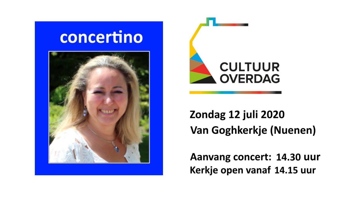 CultuurOverdag's tweet photo. Waan je op 12 juli in Nuenen even in het oude Rusland...
Olga van der Pennen heeft voor dit concertino een tweetalig  programma samengesteld met Russische poëzie en muziek. Ze zingt en begeleidt zichzelf op de piano. #nuenen #cultuuroverdag #rusisschemuziek #vangoghkerkje https://t.co/48YoUFzzJZ