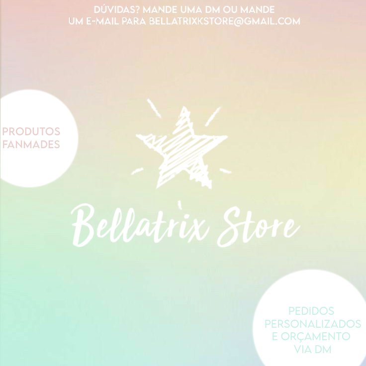 BellatrixStore's tweet image. 📌 Bem vindos(as) à Bellatrix Store!

💌 Thread de informações sobre a lojinha.
💌 Ative as notificações para não perder as atualizações.