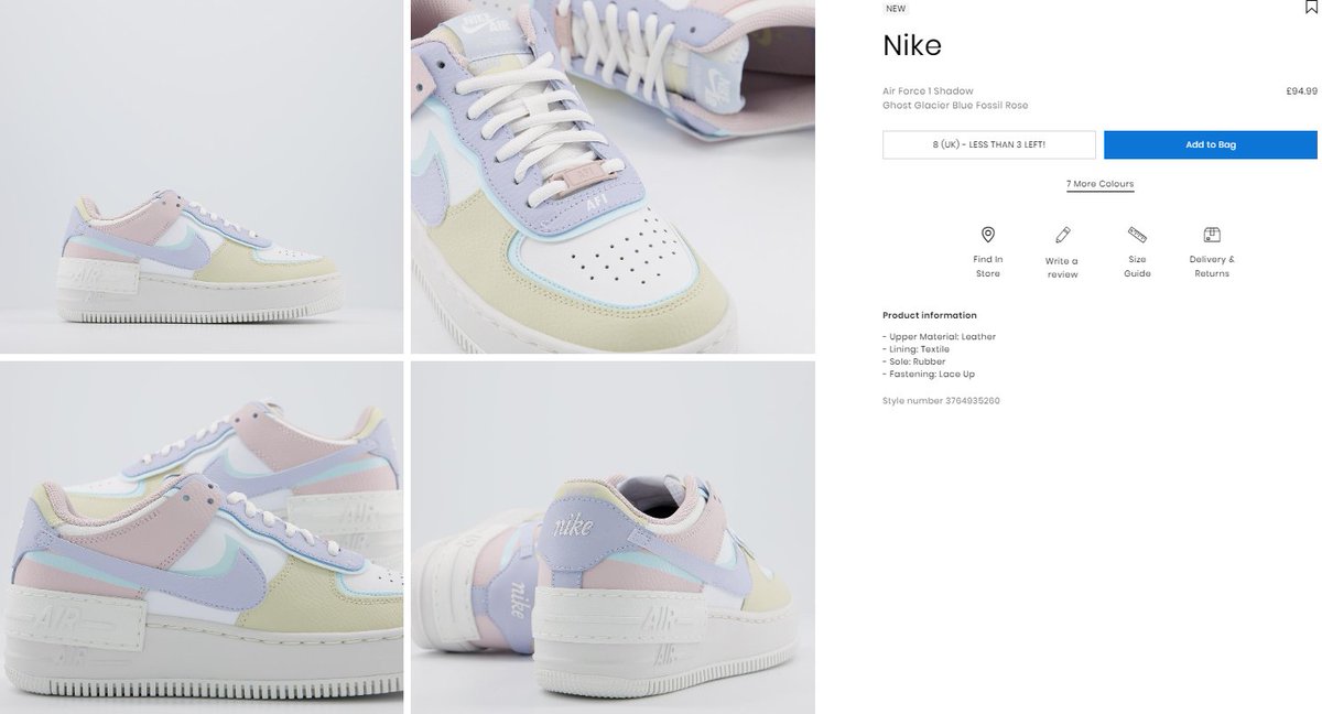 nike air force 1 shadow pastel office