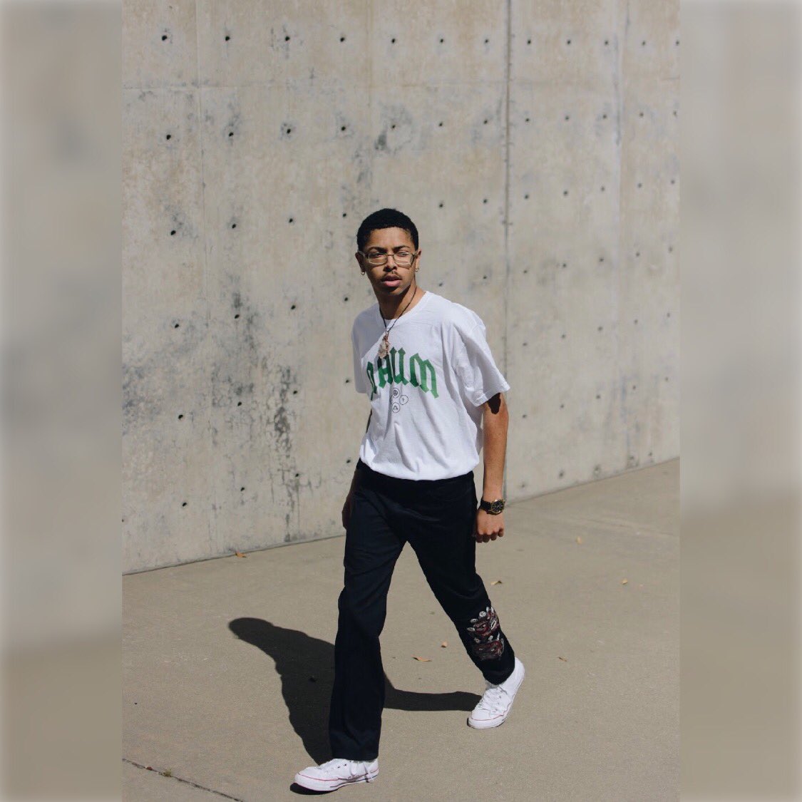 NAUMBRAND's tweet photo. We are NEVER AROUND UNCONSCIOUS MINDS. What about you? The NAUM Rockstar Logo Tee is still available on our website. Thank you for staying conscious. #NAUM https://t.co/Hty4KWBt54