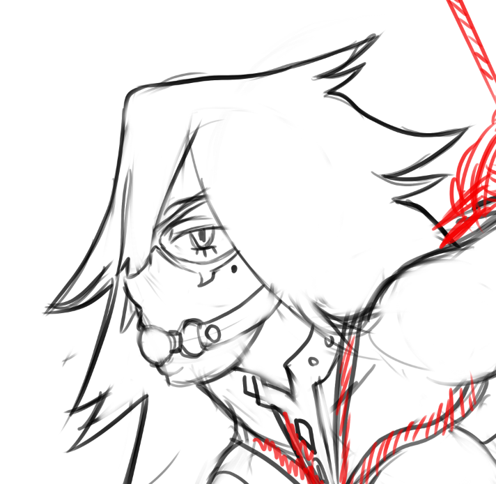 ZelgadisGW's tweet photo. Some preview: who you can expect on the incoming #TiedThursday
#wip #workinprogress #preview #sketch #digitalart #bondage #midnight https://t.co/zGCee75exO