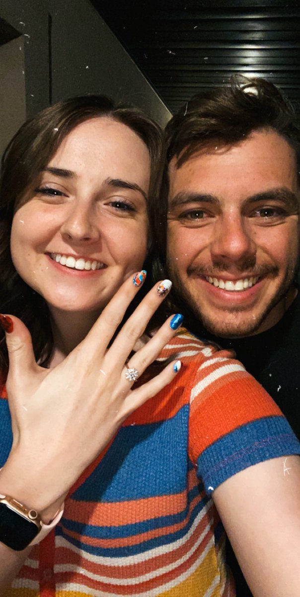 mk_smitty's tweet photo. I’m engaged! https://t.co/Q3nMeLRRVv