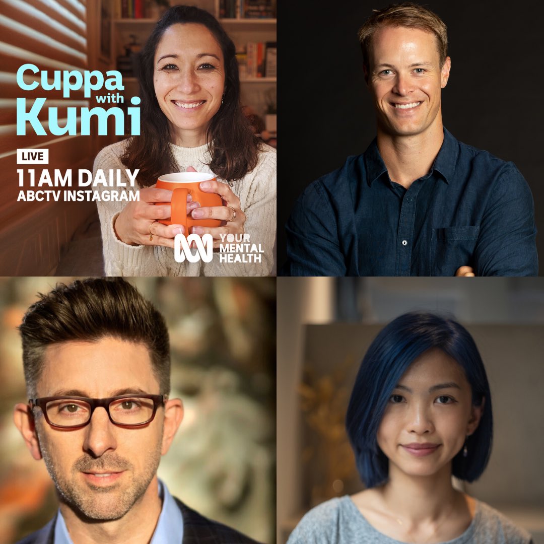 Cuppa with Kumi today at 11am on the ABC TV Instagram channel. 
#cuppawithkumi