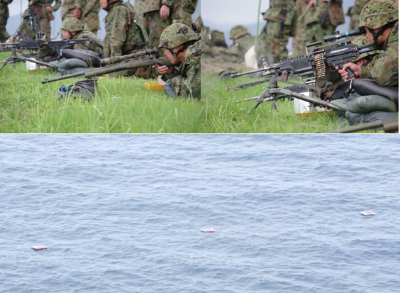 jgsdf_15b_pr's tweet photo. 第15旅団は令和2年6月11日（木）から14日（日）までの間、鹿児島県佐多射場において対舟艇射撃訓練及び小火器射撃訓練を行いました。 https://t.co/Y9jYvxOxr1