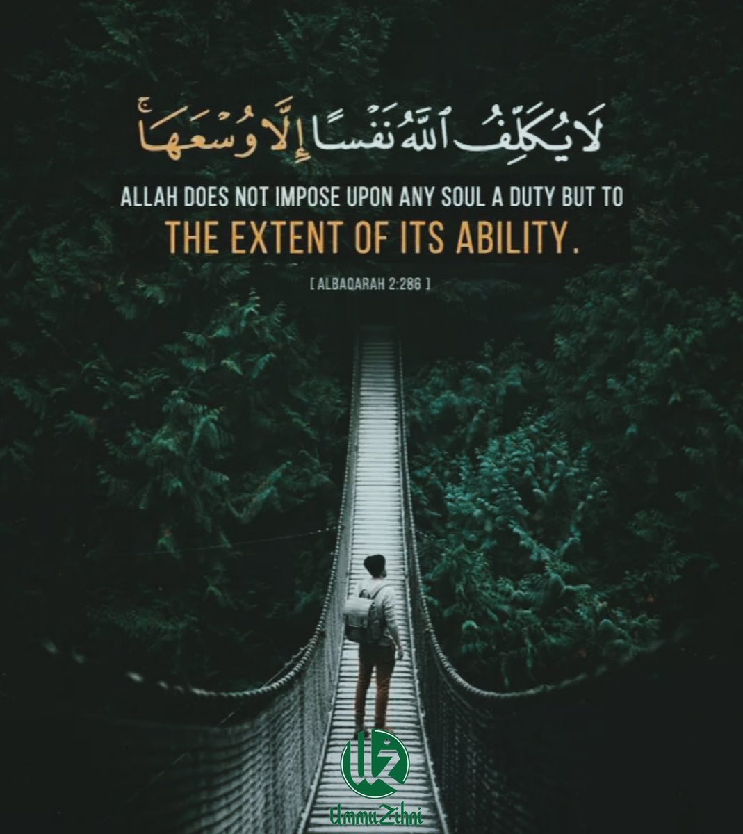 Terus meminta dan merayu pada Allah. Allah tahu kita mampu hadapinya. #jomngaji #tadabburquran #QuranHour #quranforall https://t.co/HU5a1ctkwH
