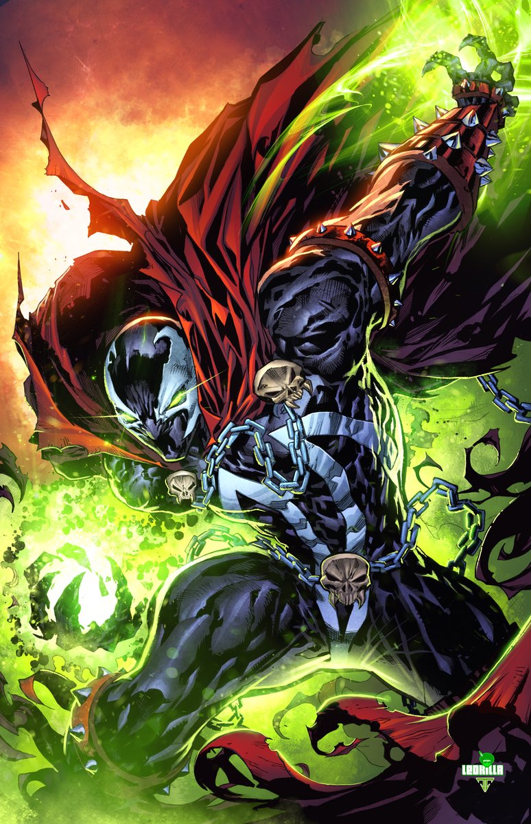 Sexy Spawn Sunday!
Here's ANOTHER cover for Spawn 308 done by artist, @ledkilla!
Turned out pretty COOL!
#Spawn #art #comics https://t.co/04GUqQ4yqb