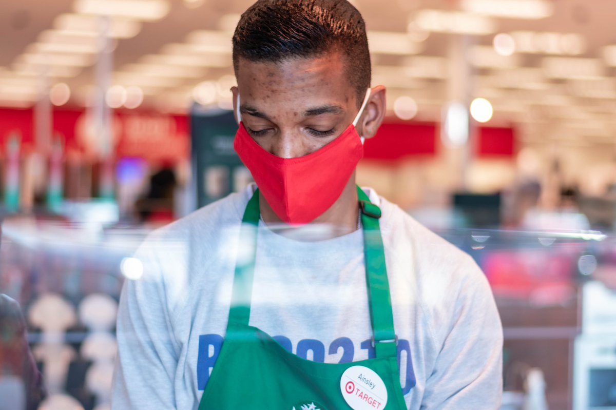 Stop by for a refreshing Starbucks drink here at Freeport Target just remember to stay 6 feet #Target #Starbucks #3236 #Bullseye