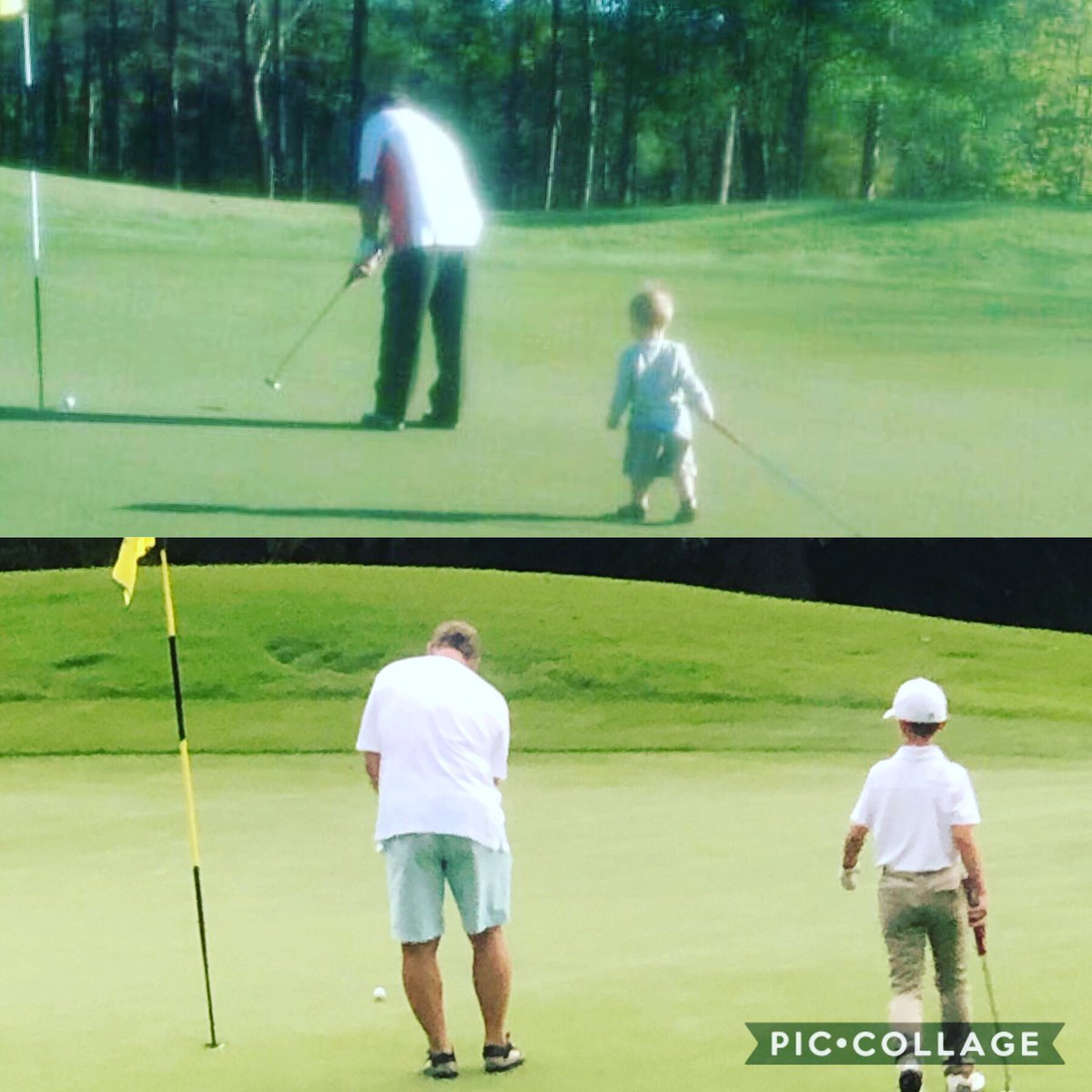 JHester_Central's tweet photo. The difference that 9 years makes. #FutureMasters #GolfLife https://t.co/4ZHQAdHKjF