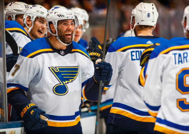 On this day in 2018, <a href="/patmaroon/">Pat Maroon</a> signed a one-year, $1.75 million deal with the Blues #Hockey365 #StlBlues