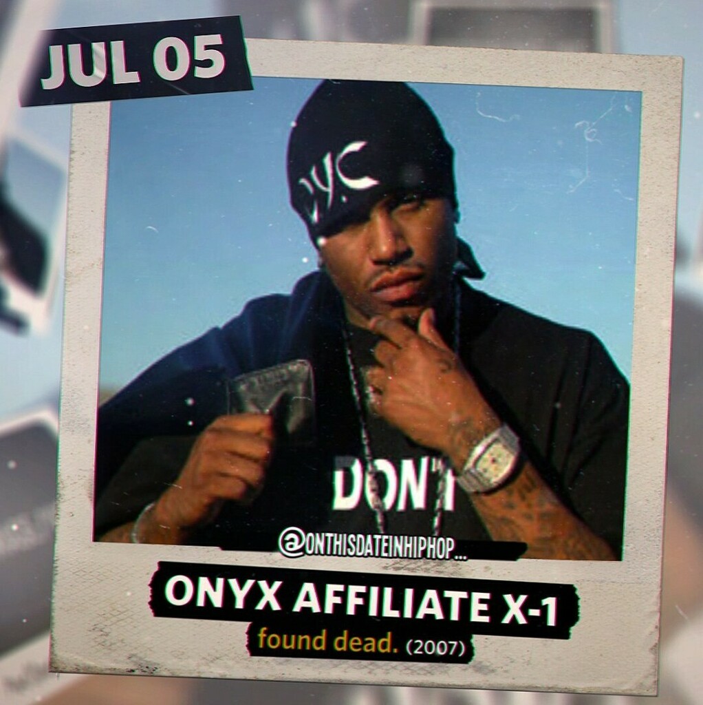 bleepthabastard's tweet photo. #OnThisDateInHipHop, #ONYX affiliate [and #StickyFingaz brother] #X1 was found dead in a #LasVegas hotel. The cause of death: suicide. #RIPX1.
---
--
-
--
---
--
-
#rap #rapper #90shiphop #90s #90srap #HipHop #HiphopHistory #ThrowbackLounge #2000s #2000s… https://t.co/O17LirLCes https://t.co/e5uFhnssSu
