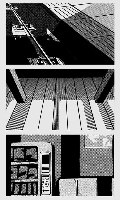 A set of illustrations i made for class, i never show my school stuff so i figured id show these... id never gotten on any sort of train/subway until 2018, its still pretty cool 