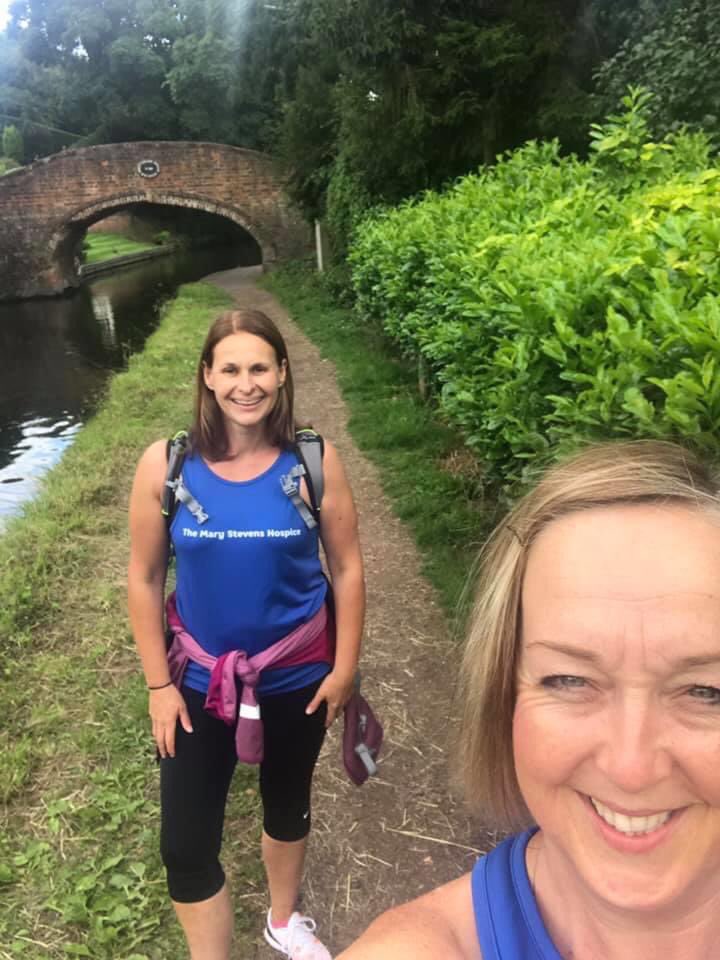 RachaelDoyle3's tweet photo. Day 2 ✅ 11 miles ✅ for @MSHospice 

Change of scenery along the canal but the same love &amp; laughs. By mile 9 we are starting to ache a bit but worth it. 

#4walk44miles in memory of @aidydoyle with @Sthompson100 @AllisonJEF70 

#LivingMyBestLife 

#givingback https://t.co/jcJfJJubJ9