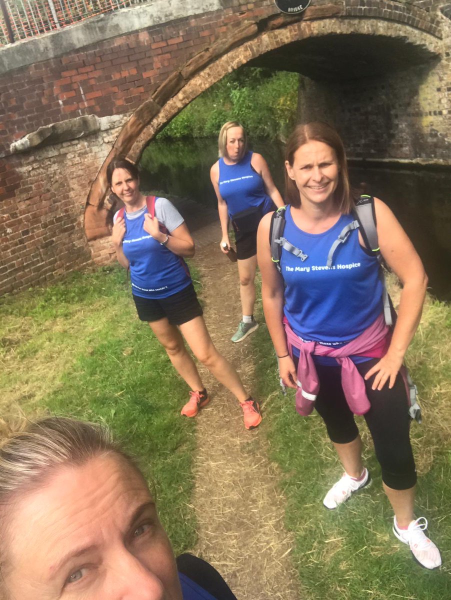 RachaelDoyle3's tweet photo. Day 2 ✅ 11 miles ✅ for @MSHospice 

Change of scenery along the canal but the same love &amp; laughs. By mile 9 we are starting to ache a bit but worth it. 

#4walk44miles in memory of @aidydoyle with @Sthompson100 @AllisonJEF70 

#LivingMyBestLife 

#givingback https://t.co/jcJfJJubJ9