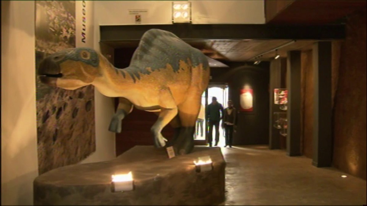 DePropioATV's tweet photo. #DePropio1 El Yacimiento de Arén, hasta dinosaurios tenemos en La Ribagorza, hace 65 millones de años todo esto era un delta junto al mar lleno de vegetación https://t.co/xZi4RfOnuy https://t.co/xogCx25uWL