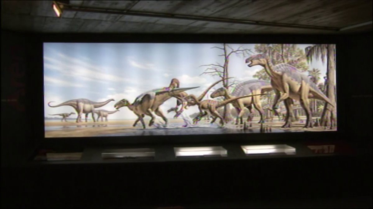DePropioATV's tweet photo. #DePropio1 El Yacimiento de Arén, hasta dinosaurios tenemos en La Ribagorza, hace 65 millones de años todo esto era un delta junto al mar lleno de vegetación https://t.co/xZi4RfOnuy https://t.co/xogCx25uWL