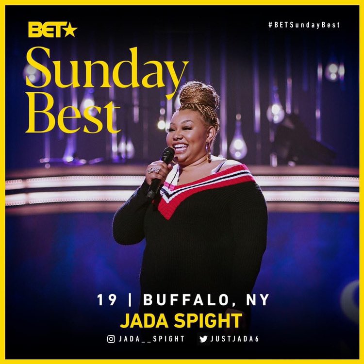iamelijahjayy's tweet photo. i need every student, alumni, faculty and staff of Fisk University to tune in tonight and support our girl!!! Let’s Go Jada 💙💛 
#BETSundayBest https://t.co/nomI0Hm8zq