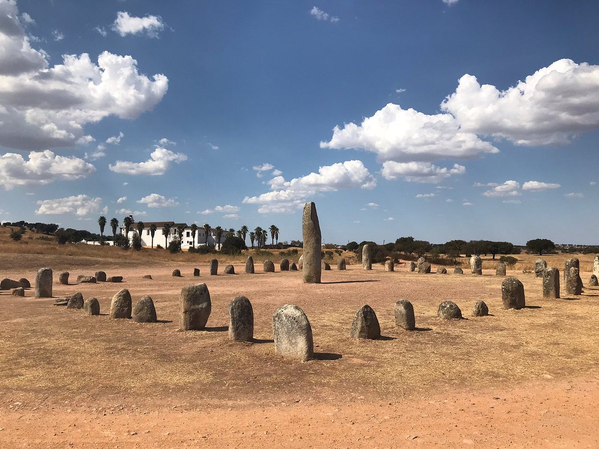 9/ directly over the Cromlech of Monsaraz, then the Dolmen of Zambujeiro and finally above you in Almendres. Archaeologists conclude that such alignments are only possible because the ancient Neolithic people of what is now Portugal possessed a deep understanding of mathematics