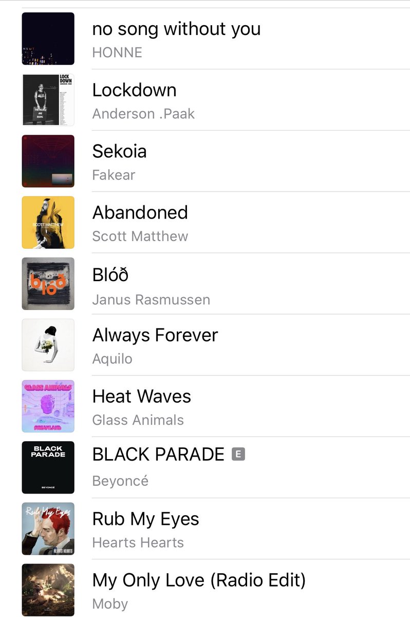 Meine Top 10 diese Woche. Apple Music Playlist wie immer hier: https://music.apple.com/at/playlist/on-the-go/pl.69d33567b19a4072bfa16838d74169c5 …pic.twitter.com/JJCJD3j2O7
by Marco Schreuder 🏳️🌈👊🏿