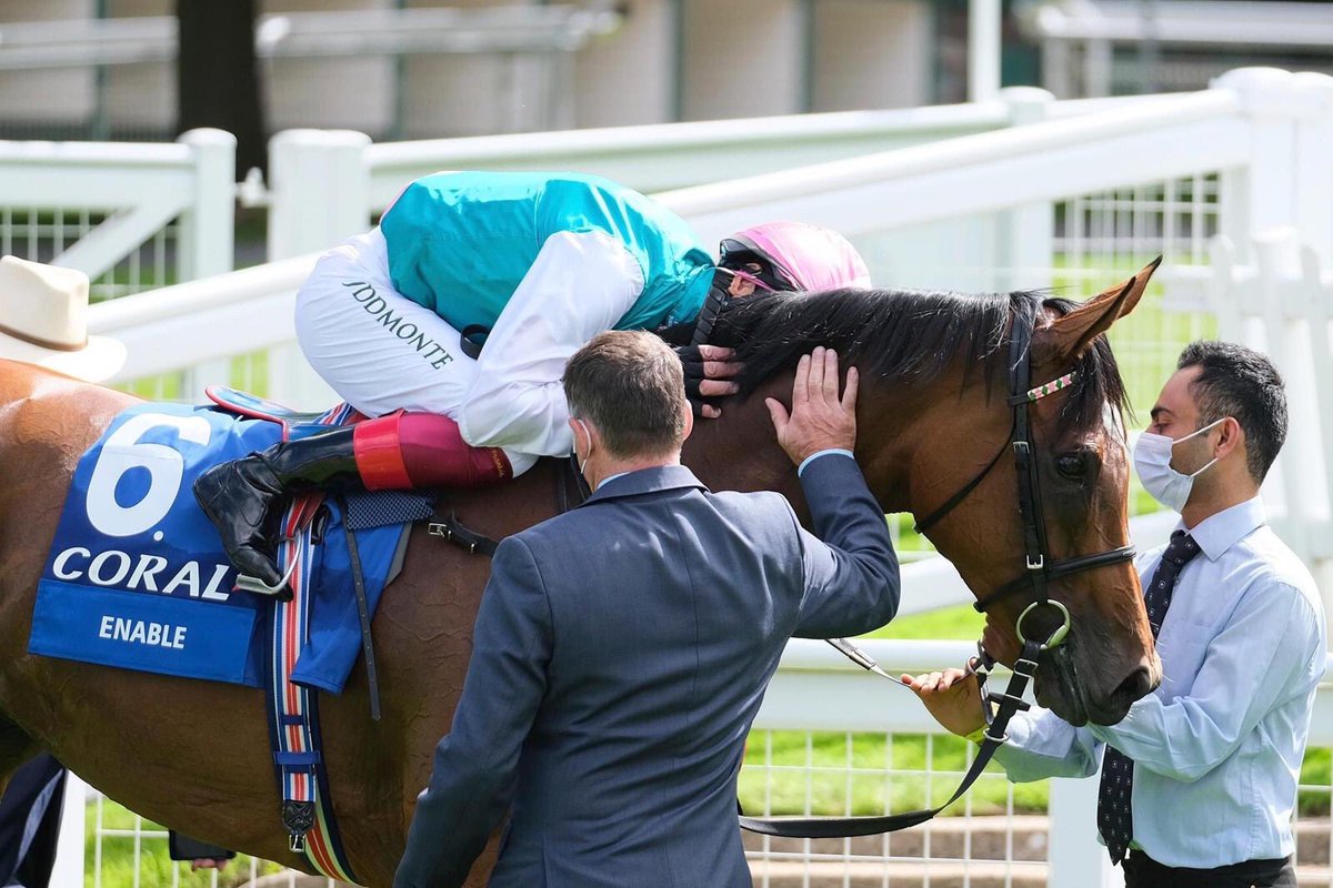 Amazing come back from the big girl, Enable! So proud of her. All system go for the next one👍🏻 Love her so much!