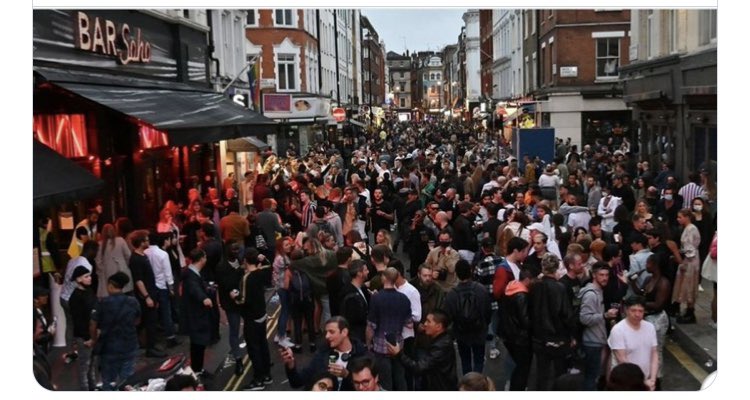 When this is going on but responsible gym operators cannot open safely - it is beyond soul destroying