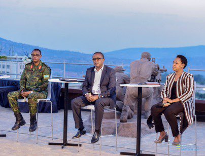 Heartfelt thanks to Hon Min <a href="/Vbiruta/">Vincent Biruta</a> <a href="/RMbabazi/">Rosemary Mbabazi</a> and Hon Gen. <a href="/KabarebeJames/">James Kabarebe</a> for an insightful and motivating virtual discussion about #Rwanda ‘s Liberation journey with youth from Europe. Thx also to all who participated + all followers from all over the world  
#KwibohoraEurope