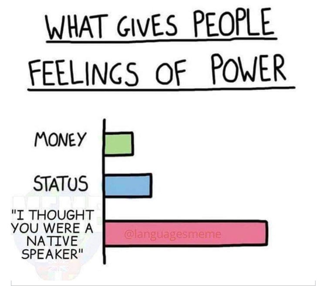 CarmenMinichie1's tweet photo. They tell me this when I speak Portuguese and keep asking: are you sure you are not Brazilian? XD #likeanative #accent #LanguageLearning https://t.co/4pyy46k3nC