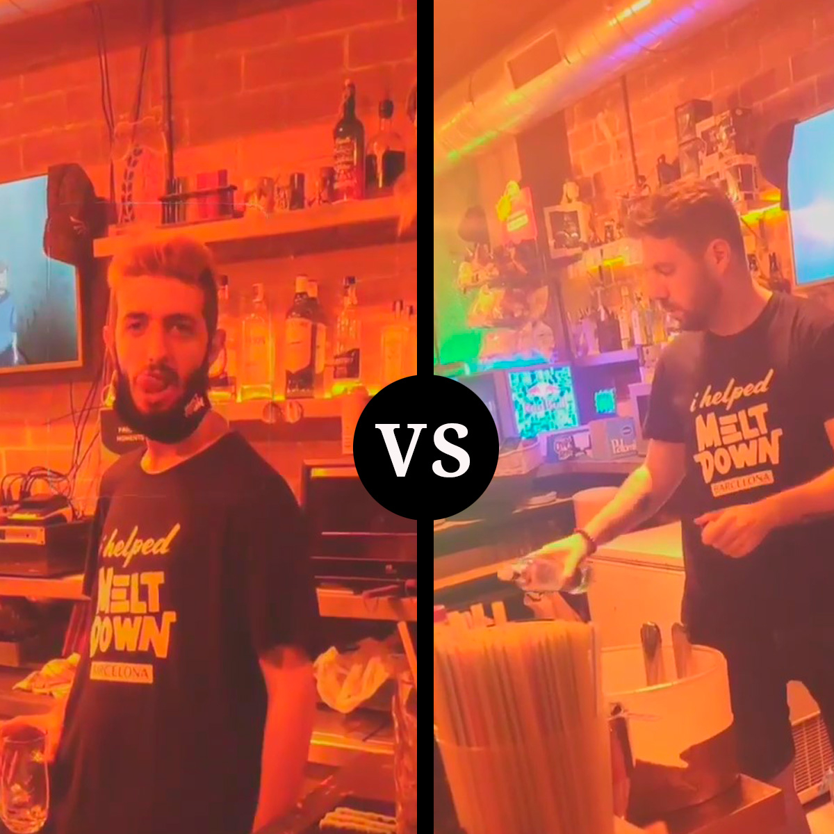 MeltdownBCN's tweet photo. ¿Estás in love con @dermilcien o amas profundamente a @camarero_borde?
Cuéntanos de que equipo eres! #TeamDer o #TeamBorde https://t.co/BCTJnT365b