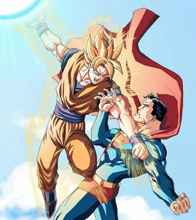 94 - La historia de Goku tiene cierta inspiración en Superman.
