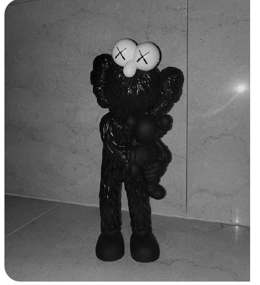 ASweetpeach2's tweet photo. @BTS_twt Looks like elmo covered in black tar https://t.co/upiK3tu5pN