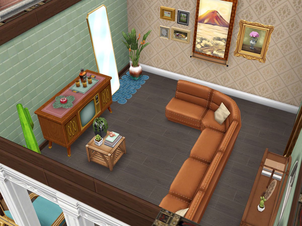 simsfreeplaye's tweet photo. “Tanned L Couch” is used always in my sim town:) #sims #TheSimsFreeplay https://t.co/TJHeq62m9W