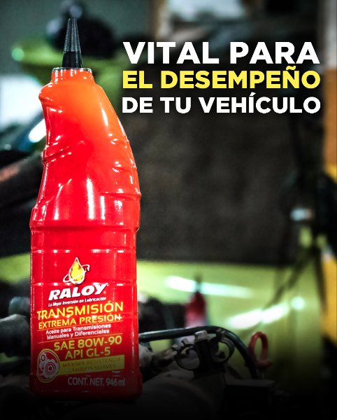 RaloyVenezuela's tweet photo. ¿Necesitas hacerle mantenimiento a tu transmisión?⁣
⁣
Prolonga la vida útil de tu transmisión, mantén la temperatura óptima en el trabajo y reduce los costos de mantenimiento. ⁣
⁣
#Raloy #Venezuela #Lubricantes #Aceites #Carros #Mecanica #Transmision https://t.co/QDzYSiLcVQ