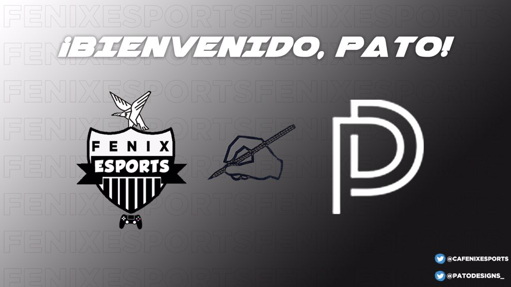 CAFenixEsports's tweet photo. ¡Tenemos diseñador! A partir de hoy y para toda la temporada @Patodesigns_ va a ser el diseñador oficial del cuervo. Bienvenido, Pato! https://t.co/Du7XJnqkEq