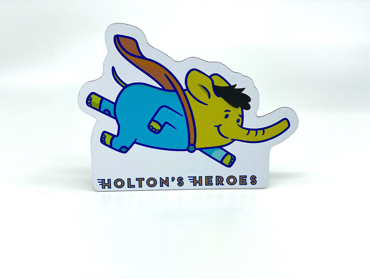 We are adding this sweet car magnet to every order we ship out this month. #holtonsheroes #magnet