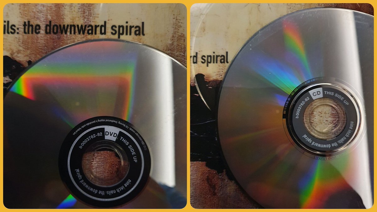 metaloscopio's tweet photo. The Downward Spiral - Deluxe Edition en DualDisc (CD + DVD) toda una joya para escuchar este disco de la mejor manera posible 👌🏼 #nineinchnails #NIN #DualDisc esto y más en nuestro reciente episodio dedicado al #DownwardSpiral el cual puedes escuchar en https://t.co/nMPHIPJmYZ https://t.co/qGvPbuiqBu