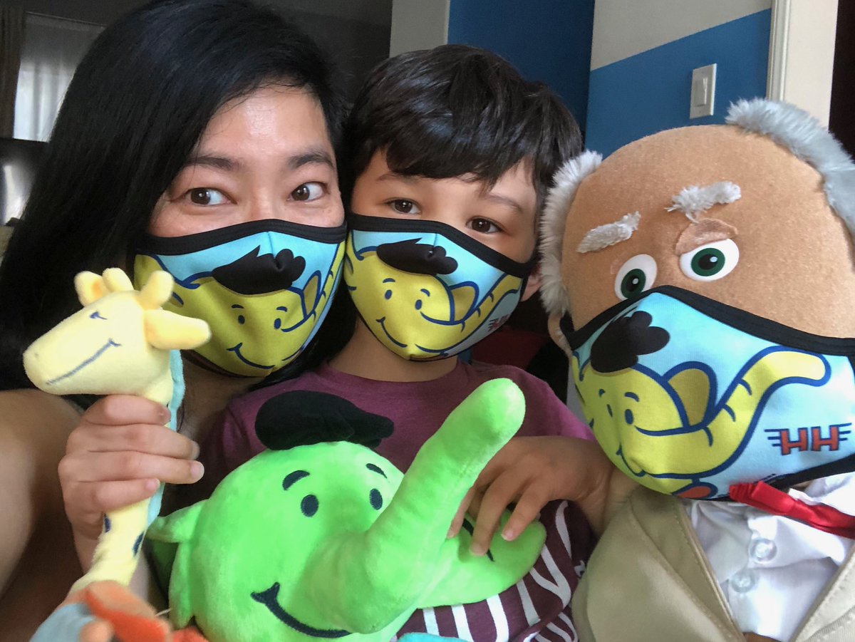 We have adorable masks for both kids and adults in our charity store. Visit us at holtonsheroes.org/store and get a free #carmagnet with every order in the month of July!