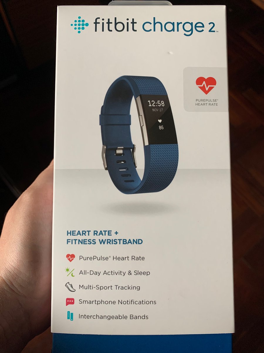 Hola, estoy vendiendo este Fitbit Charge 2 sin usar. Si les interesa escríbanme por DM. 
RT porfa 😁