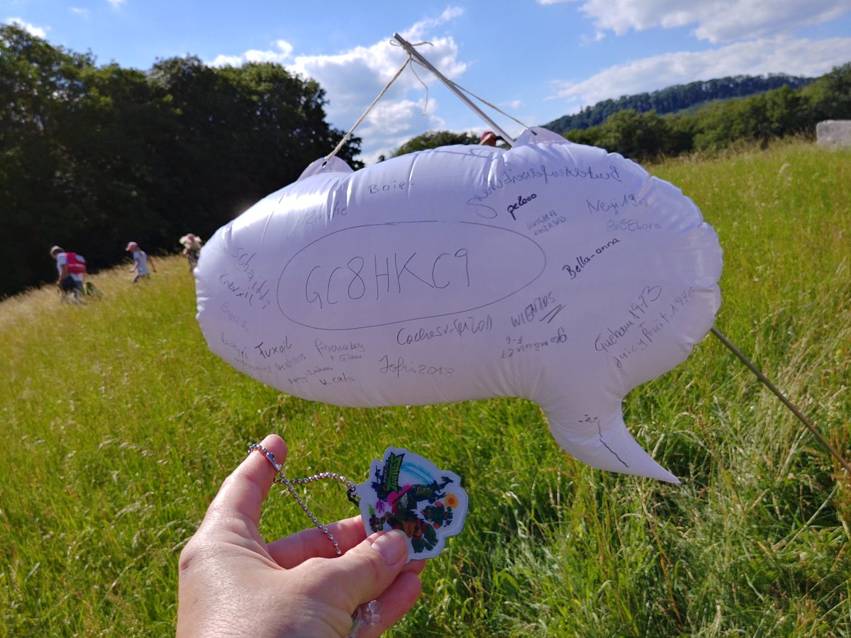 elxium's tweet photo. Nice geocaches and the first event! @GoGeocaching @TMNT #tmntcache https://t.co/plJTdBoSNz