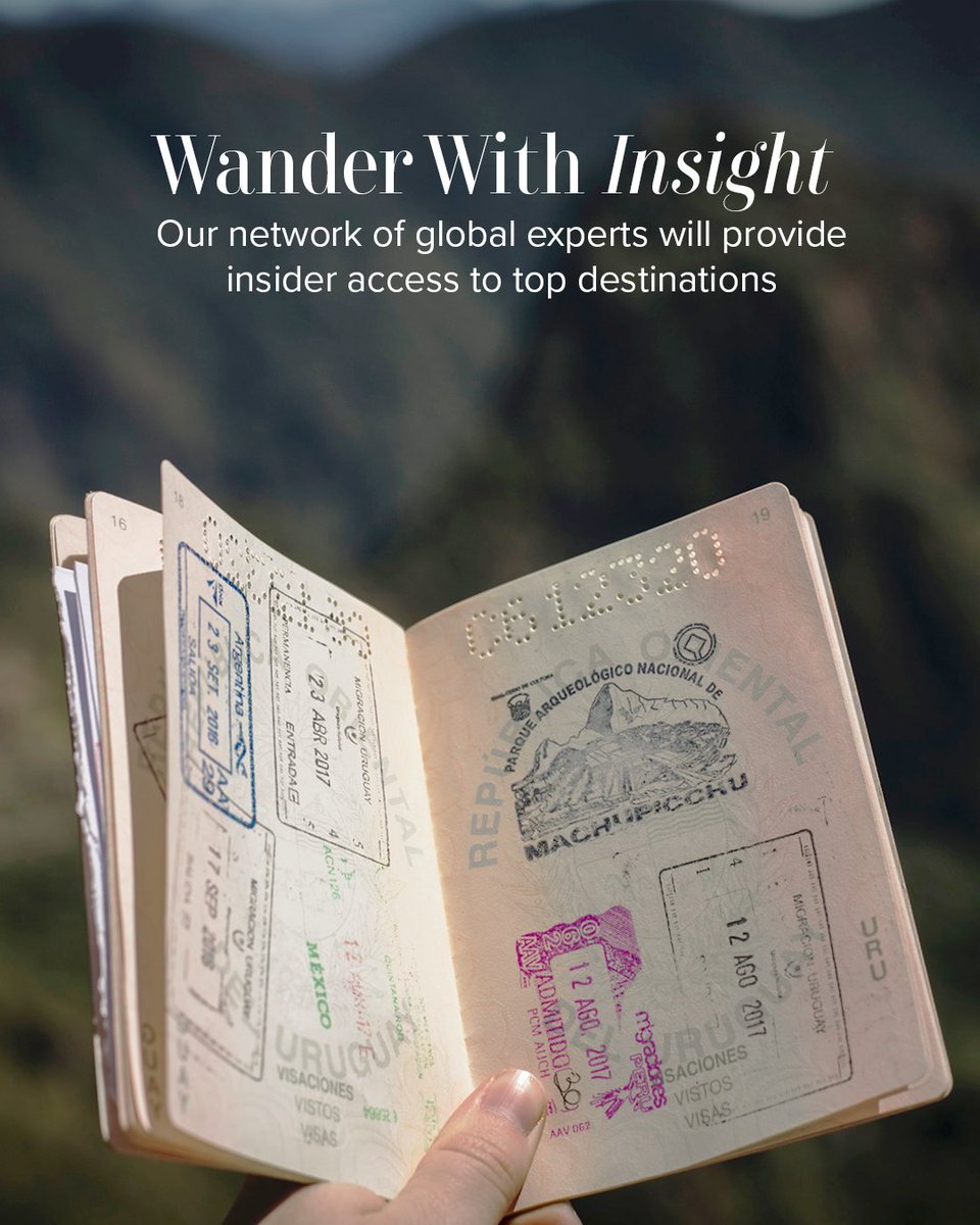 Where2NextT's tweet photo. When you're ready-let's start planning.™
Helping you see the WORLD, one experience at a time.®
#StayTravelInspired #UntilWeCanGo #DreamNowTravelLater #Where2NextTravelLLC #LuxuryTravel #WeWillTravelAgain #DestinationWorld🗺️ https://t.co/Q5lpzqYOCi