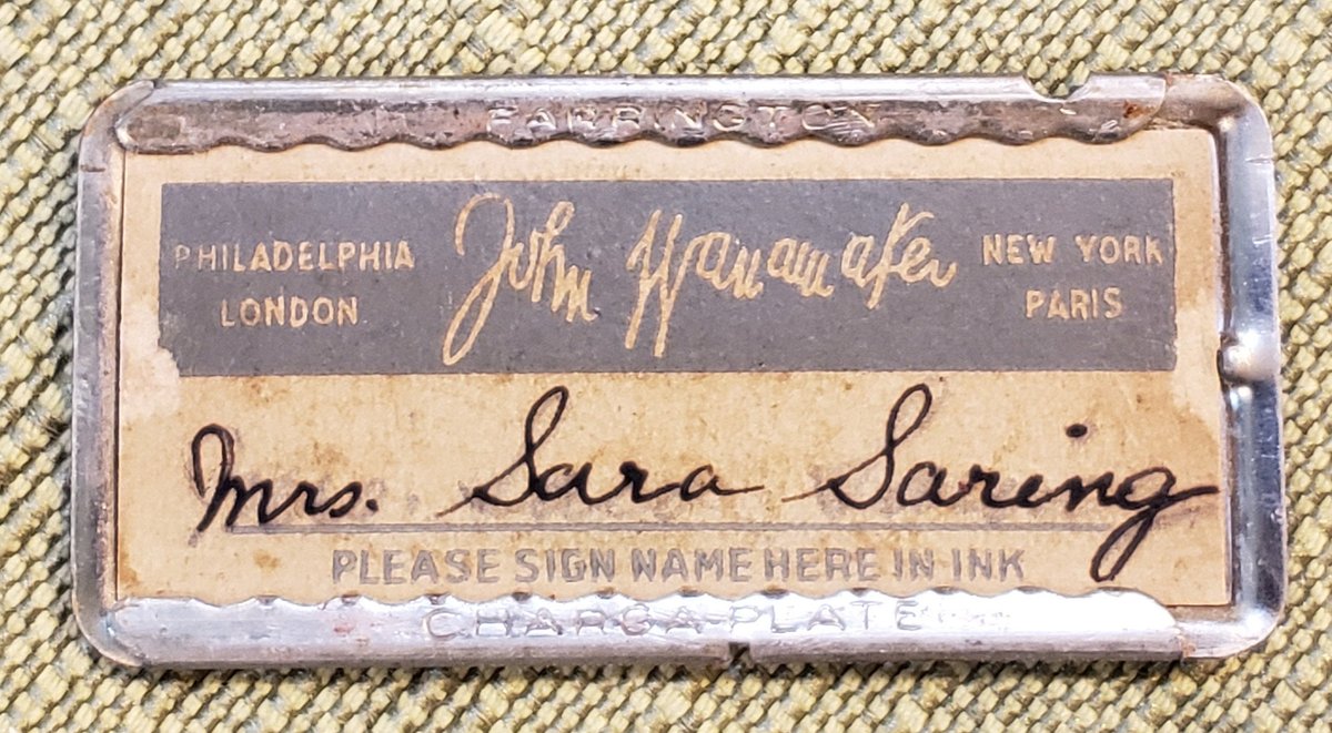 atticesoterica's tweet photo. Vintage Philadelphia John Wanamaker Department Store Credit Card With Red Holding Case https://t.co/WTyvbtyPrT #Antiques #Collectibles #Etsy #Vintage #AtticEsoterica #OriginalCase https://t.co/Dk2VfLCzAB