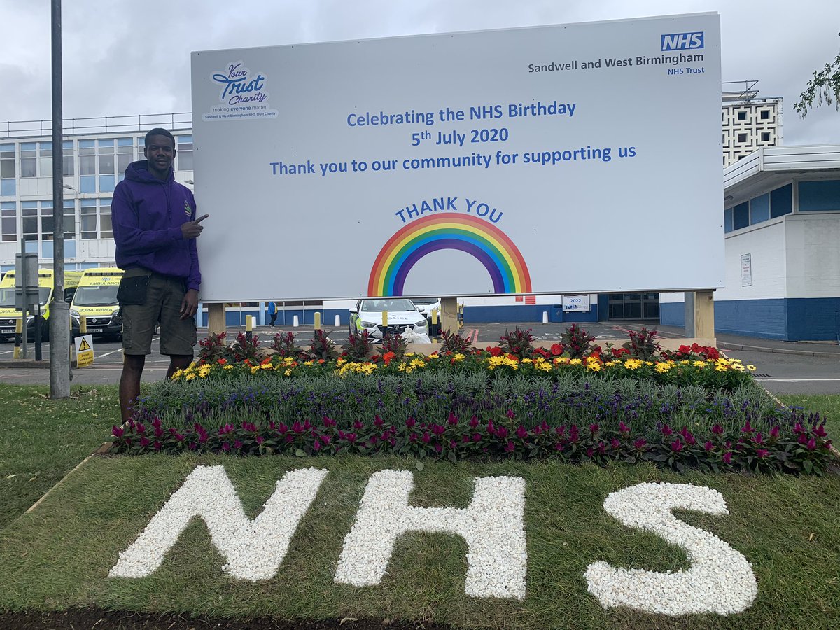 SticksServices's tweet image. We had great pleasure working on this project for the NHS, celebrating their 72nd Anniversary #NHS #Sticks&amp;amp;Stones #thankyou #CityHospital #Birmingham