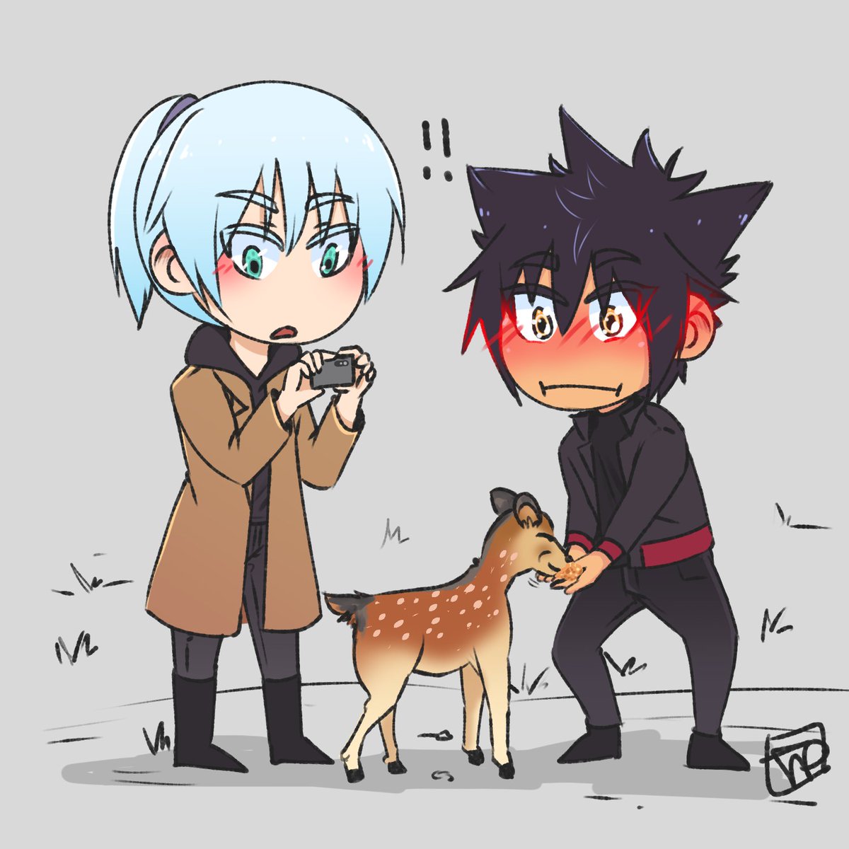 haedeemi's tweet photo. Based off a domestics rp. Vanichi went to those deer islands sometime after they married for a lil vacation. I like to imagine Vani enjoyed himself more than he anticipated They took alot of pictures/videos π₯Ίπ₯Ί #replivani #repliku #vanitas #kingdomhearts https://t.co/TwliNm5wJu