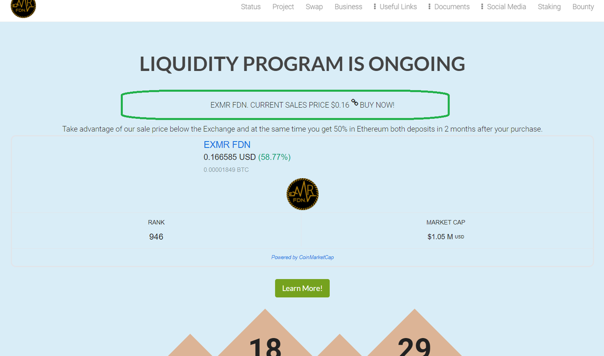 exmrcoin's tweet photo. π₯LIQUIDITY PROGRAM
Get over USD 500 in EXMR and earn 50% back in ETH one time in two months, and continuously, until we will finish our product..
β Starting sales price $0.02
β Current sales price $0.16 More or Less Exchange.
β Next sales price $0.20
https://t.co/9FC7BO2xtR https://t.co/MNhfwOIAEM