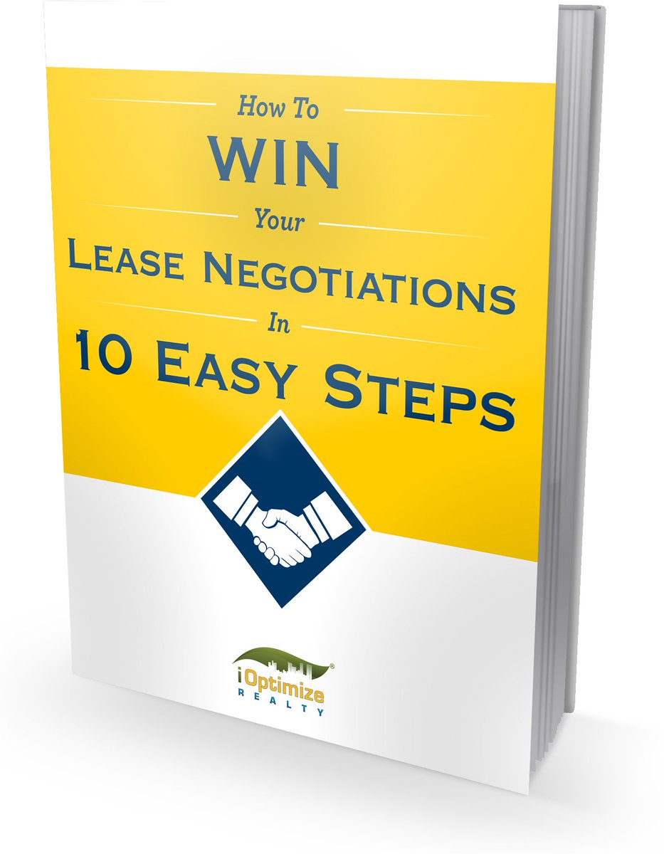 Win Your Lease Negotiations in 10 Easy Steps #CRE #TenantTips #eBook #Office #TenantRep #Negotiation #Warehouse #CorporateRaealEstate
https://t.co/9qd23SS0qx https://t.co/6RoW5ylfqs